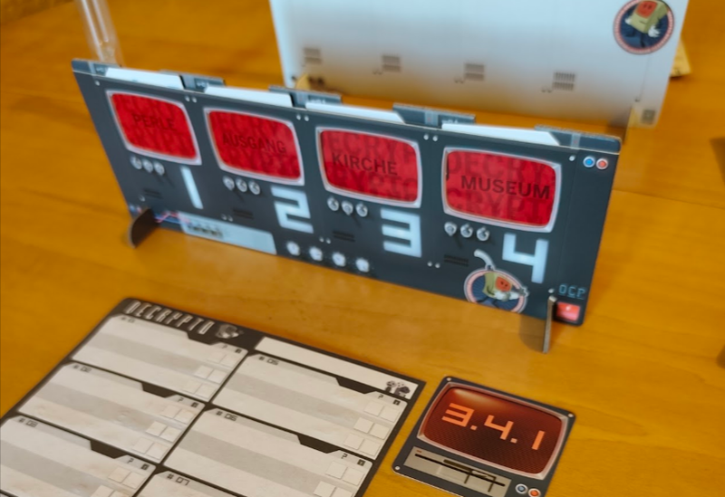 decrypto-Mensa ingenio-juego de mesa